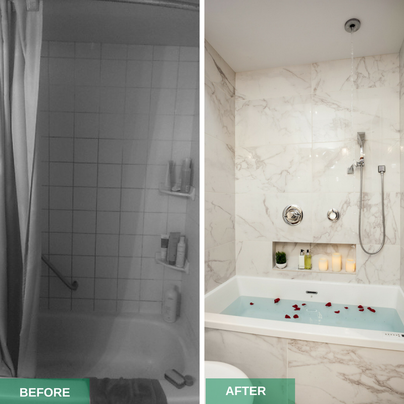 bathroom renovation by Ultimate Renovations