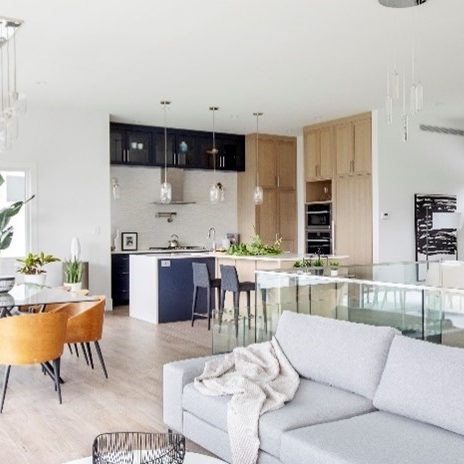 Interior of Net Zero Home by Hasler Homes