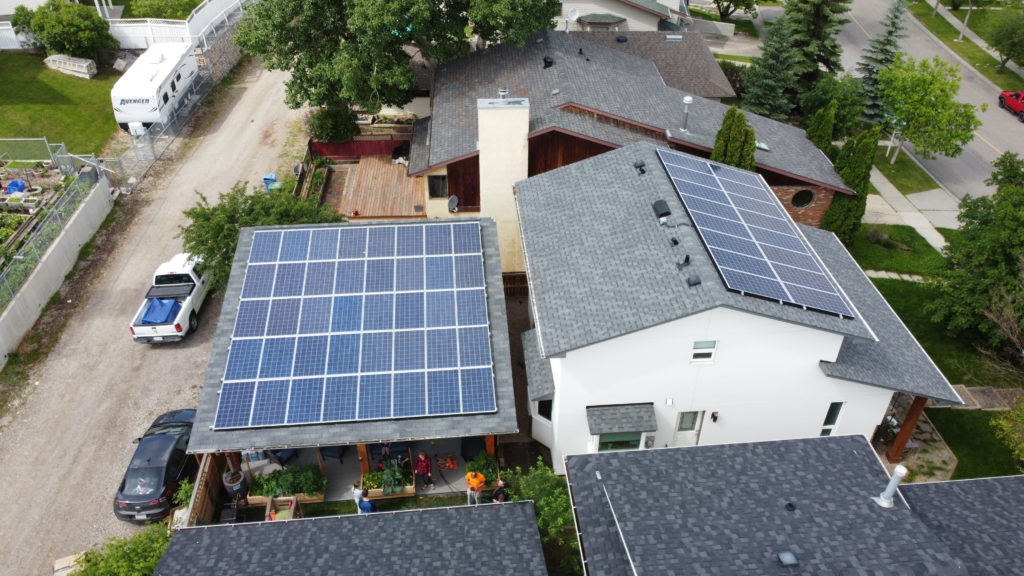 Net Zero Renovation by Qualified Net Zero Renovator and RenoMark member Solar Homes Inc. of Calgary, AB