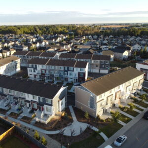 “Webber Greens Townhome Community (NeuhHaven)” by Landmark Homes – Edmonton, AB