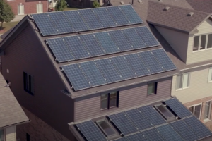 Exterior of Net Zero Homes in “Westminister Wood Community” by Reid’s Heritage Homes – Guelph, ON